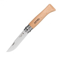 Фото Нож Opinel Stainless steel №8, нержавеющая сталь, бук, блистер