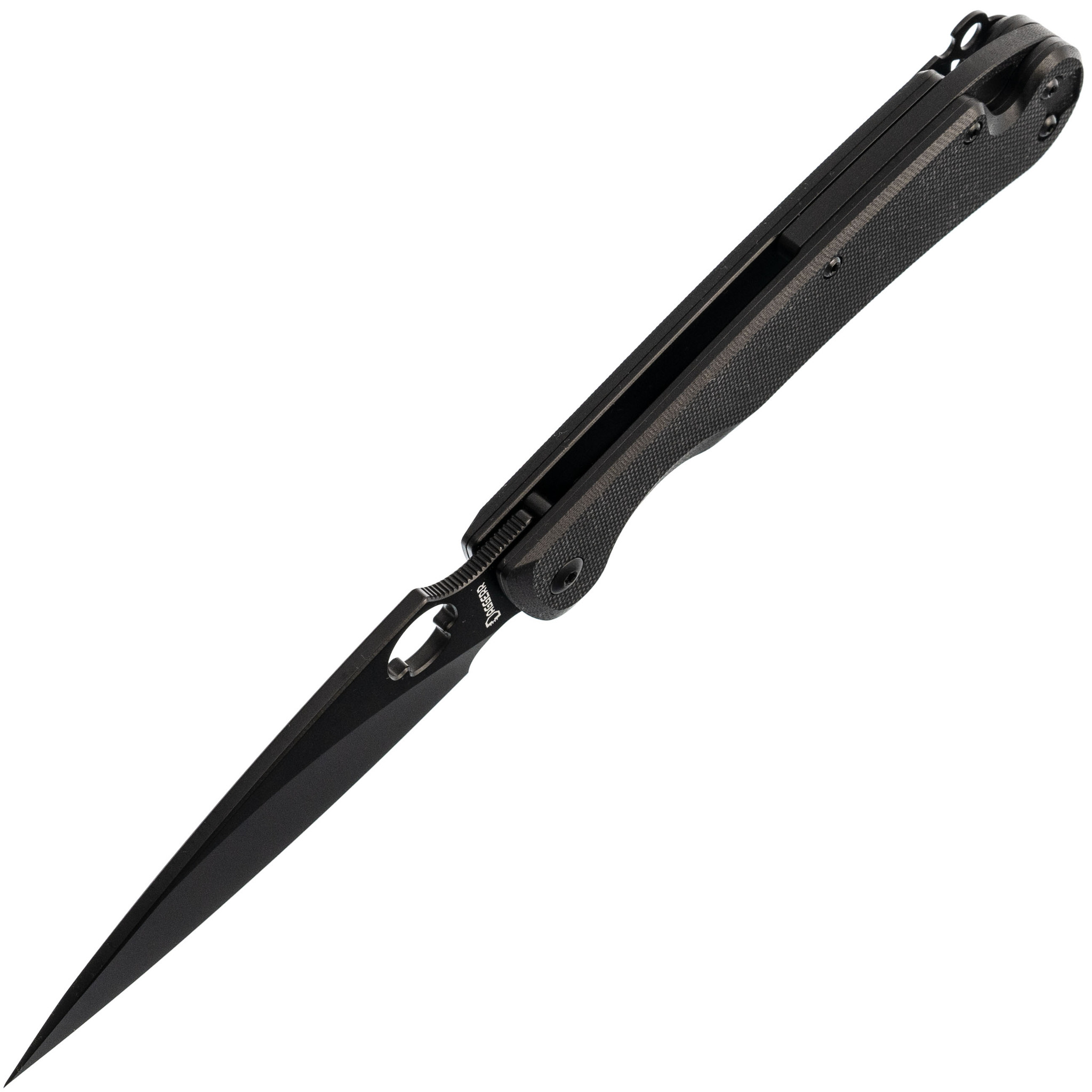 Складной нож Daggerr Sting All Black DLC, сталь D2, рукоять G10 - фото 2