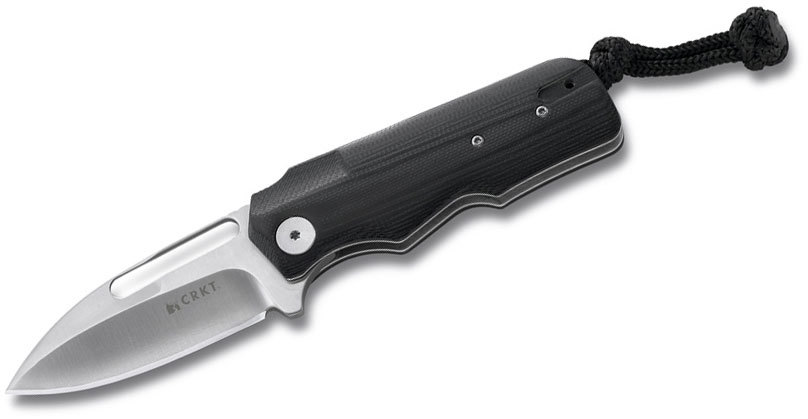 Складной нож Liong Mah Design #5, CRKT 6520, сталь 8Cr14MoV, рукоять стеклотекстолит G-10 - фото 3