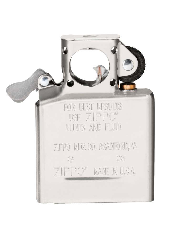 фото Зажигалка zippo black ice® и вставной блок для трубок, подарочный набор