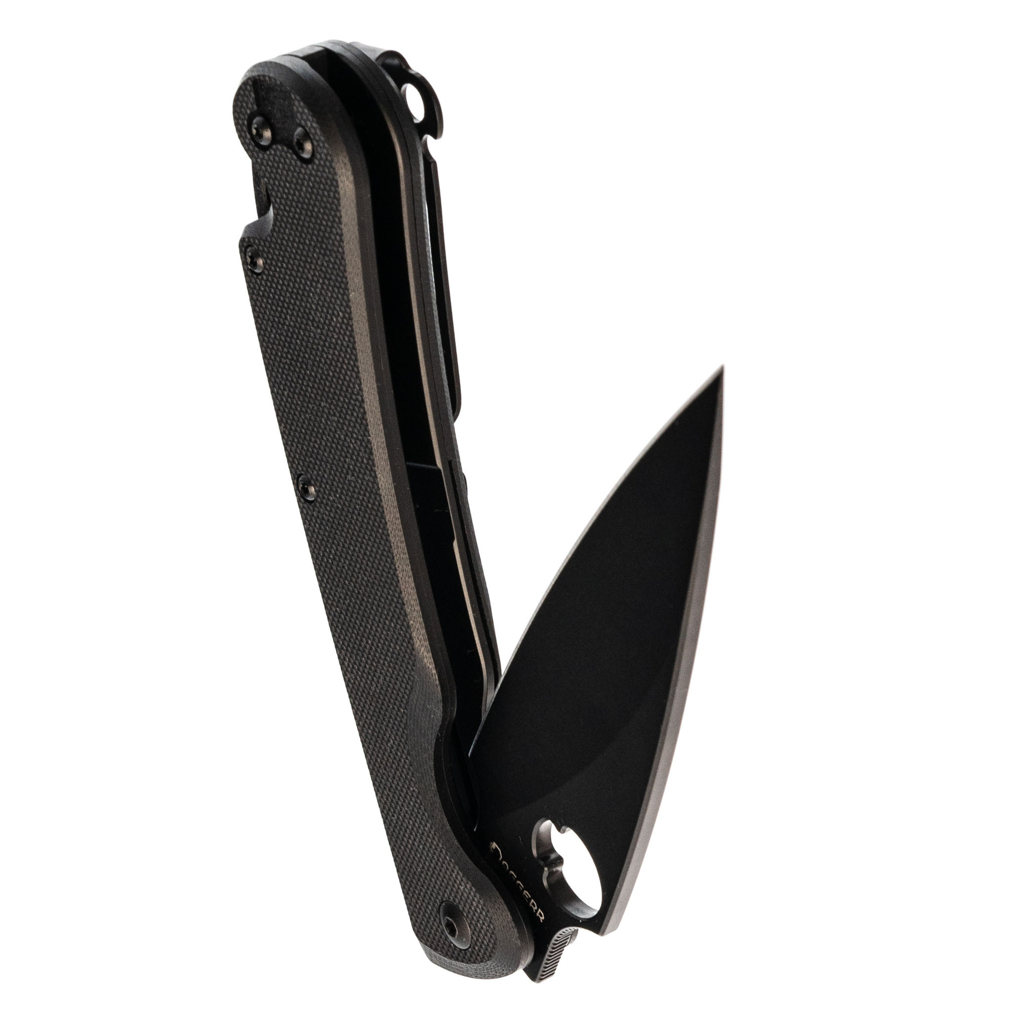 Складной нож Daggerr Sting All Black DLC, сталь D2, рукоять G10 - фото 5