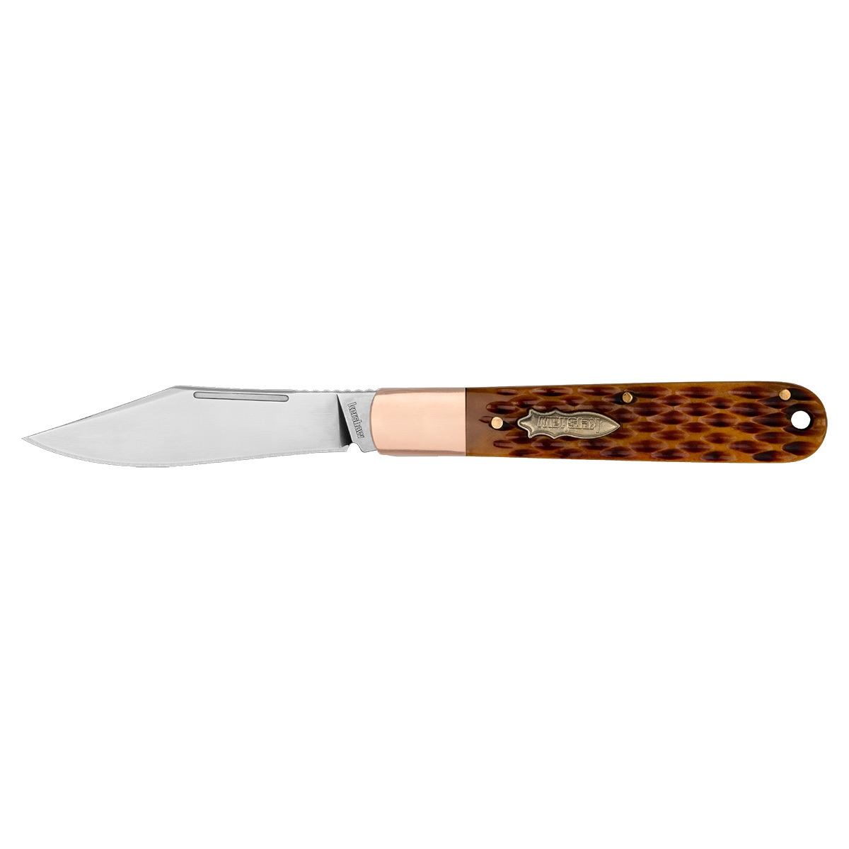 Складной нож Kershaw Culpepper Limited, сталь D2, рукоять кость/латунь - фото 1