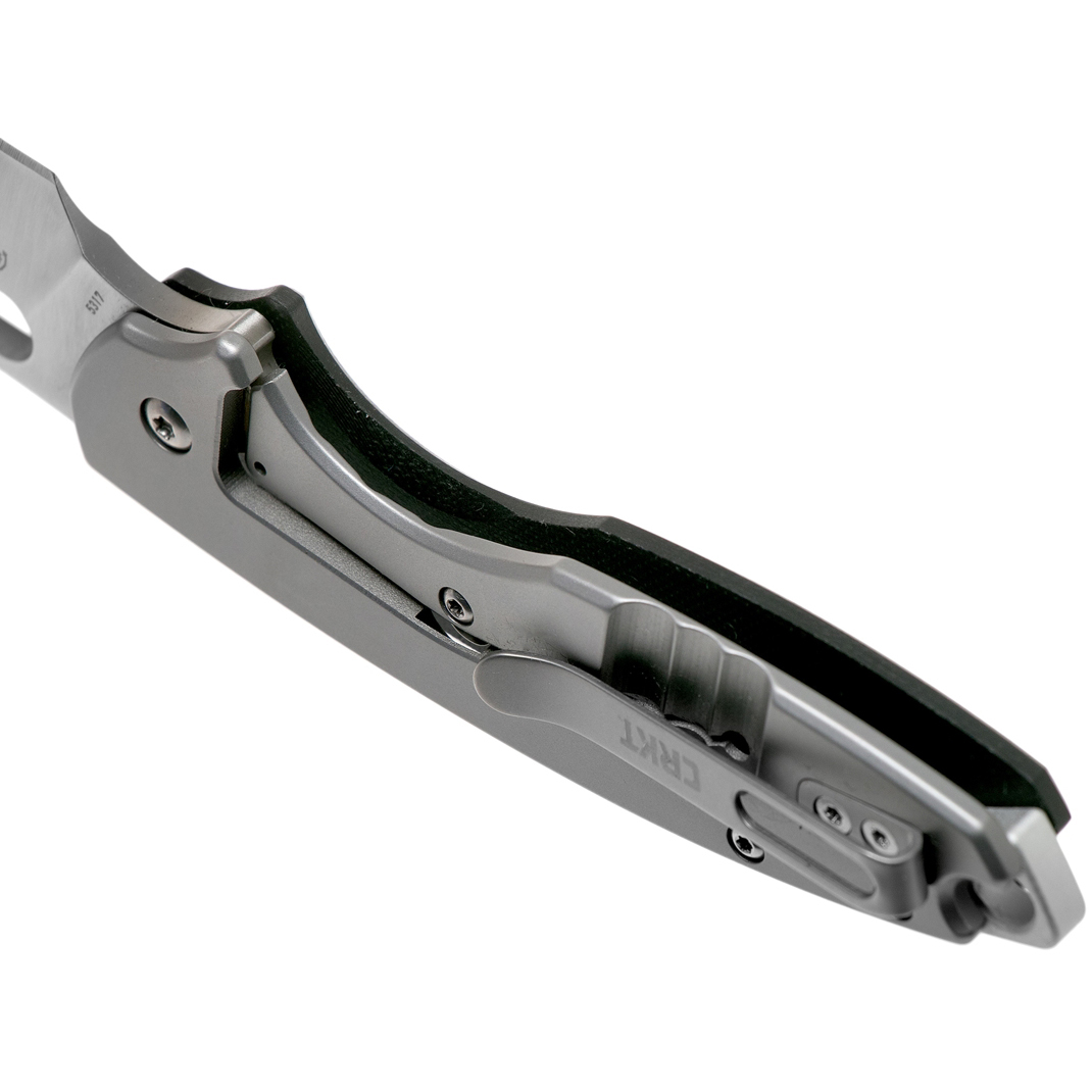 Складной нож CRKT Pilar III, сталь 8Cr13MoV, рукоять G10/сталь - фото 6