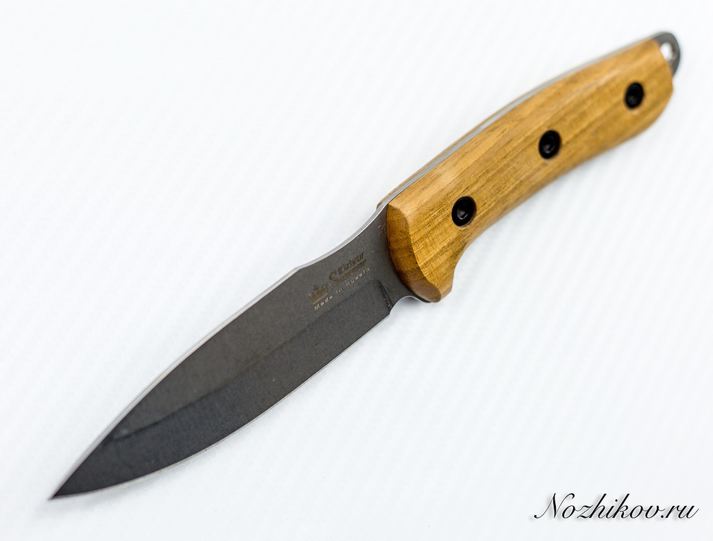 Туристический нож Corsair AUS-8 Satin+SW, Kizlyar Supreme, орех - фото 5