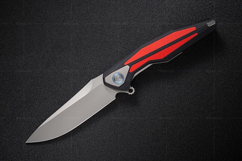 Нож складной Tulay Rikeknife, сталь 154CM, Red G10 - фото 10