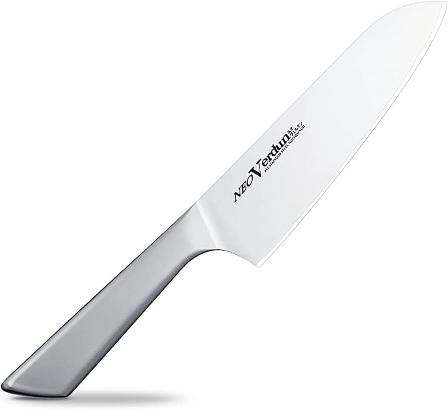Кухонный нож Сантоку Neo Verdun 165 мм, молибден-ванадиевая сталь, рукоять SUS430 нож сантоку hausmade