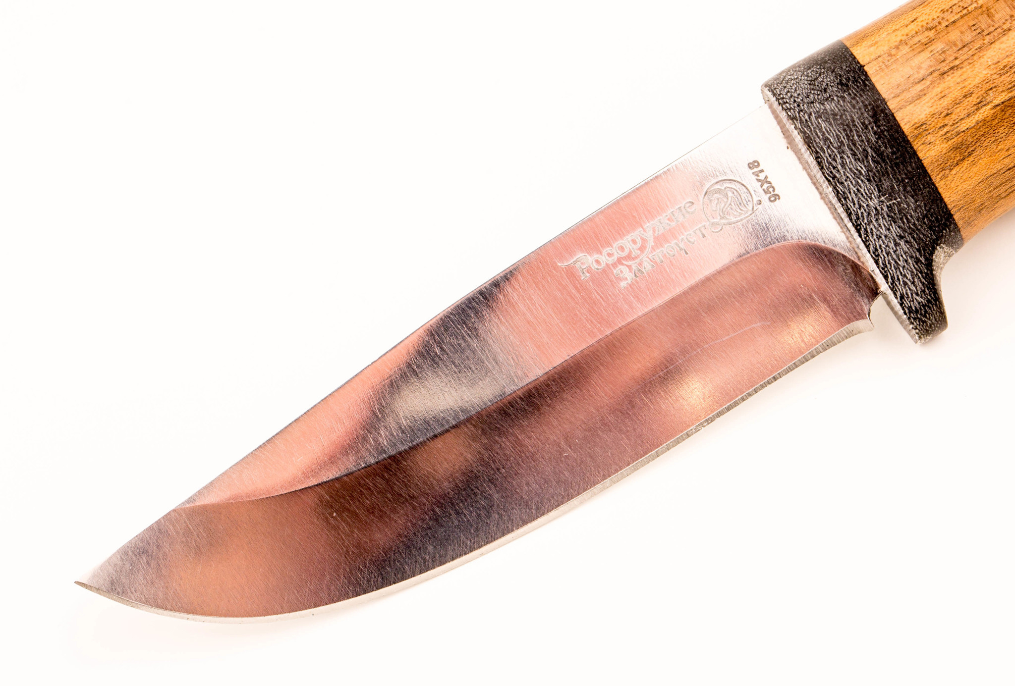 Нож Малек-2 ,95х18, орех, Златоуст - фото 3
