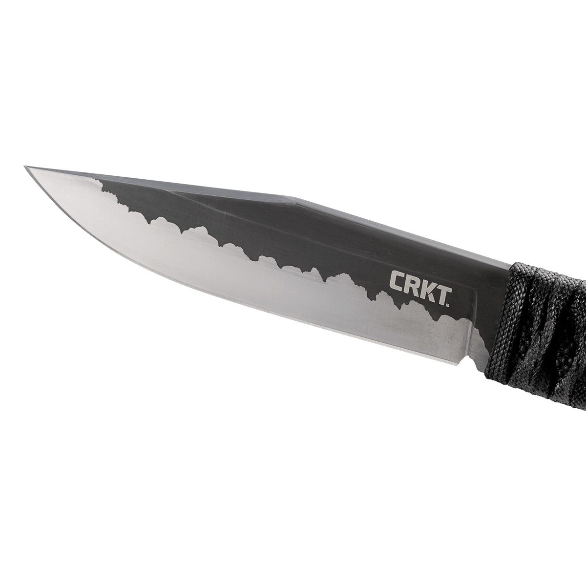 фото Нож с фиксированным клинком crkt nishi, сталь 8cr13mov, рукоять паракорд