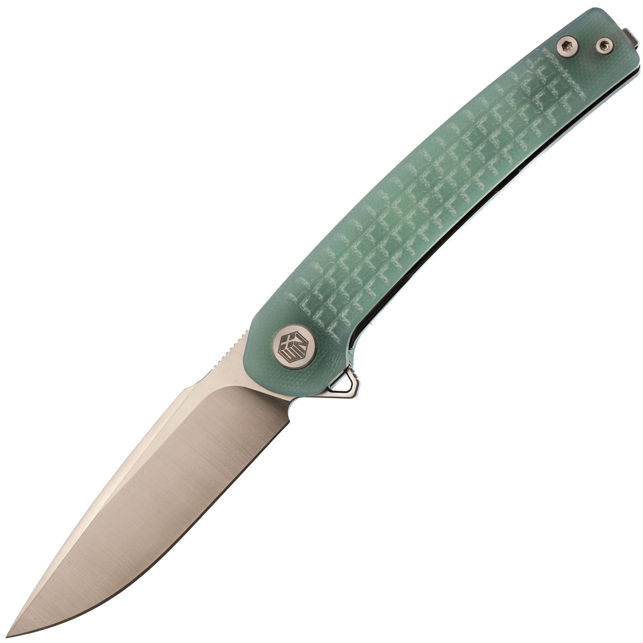 

Складной нож Dr.Tech W3613GJ, сталь D2, рукоять G10, Jade