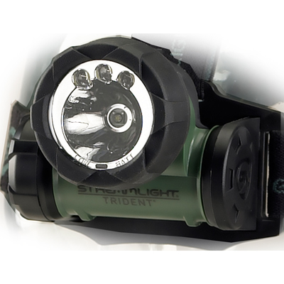 фото Фонарь светодиодный налобный streamlight headlamp green trident 61051