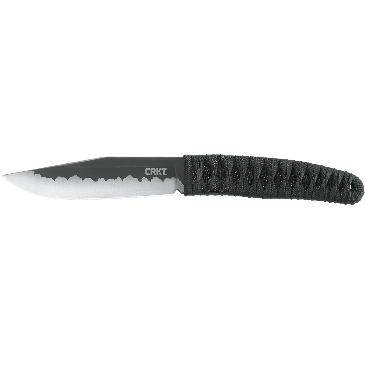 фото Нож с фиксированным клинком crkt nishi, сталь 8cr13mov, рукоять паракорд