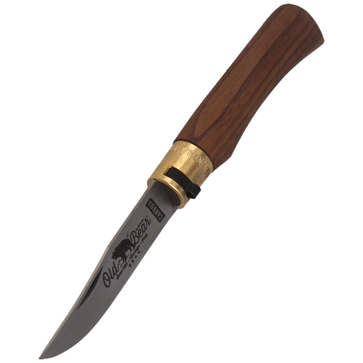 Складной нож Antonini Old Bear® Walnut XL, сталь C67 Carbon Steel, рукоять орех