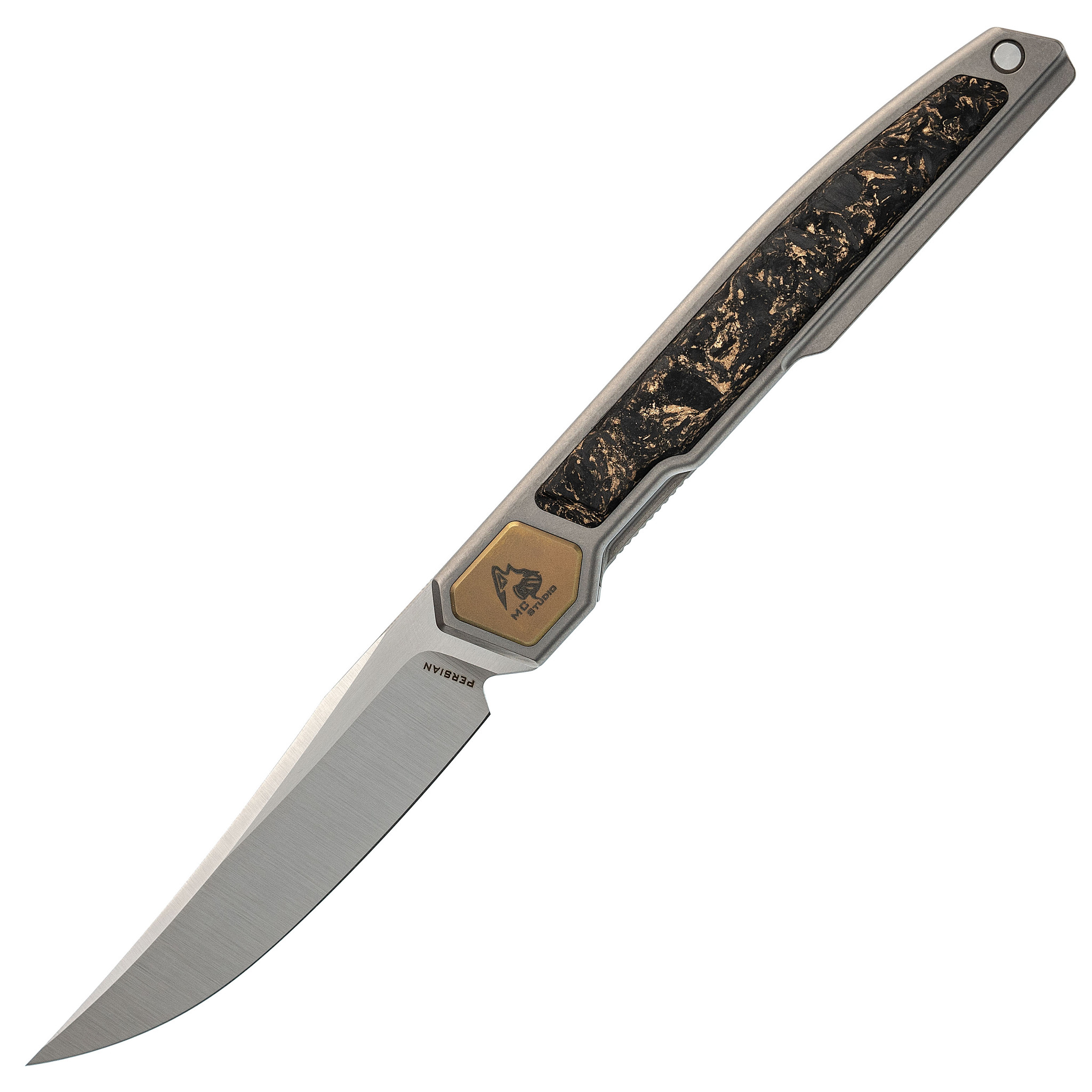Складной нож Maxace Persian Grey, сталь M390