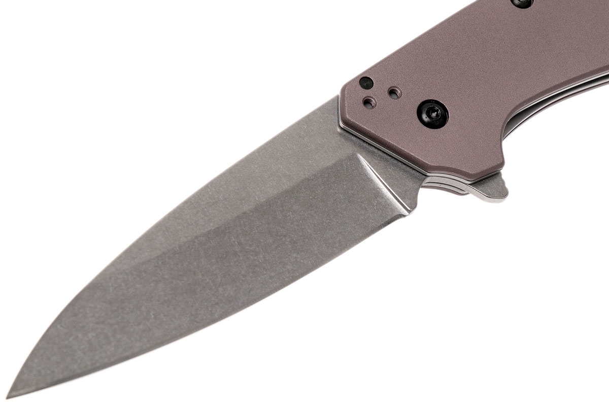 фото Складной нож dividend kershaw 1812gry, сталь 420hc, рукоять анодированный алюминий, серый