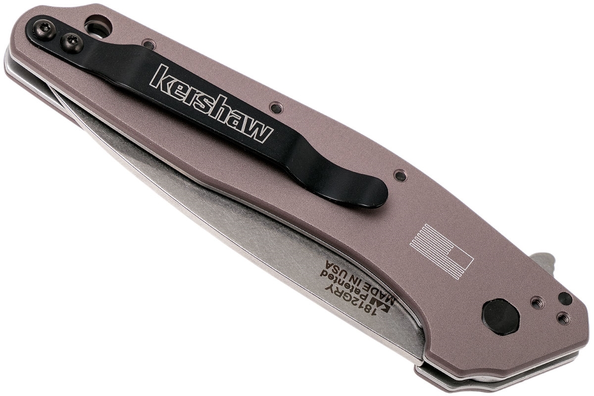 фото Складной нож dividend kershaw 1812gry, сталь 420hc, рукоять анодированный алюминий, серый