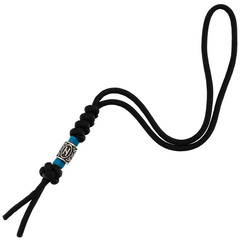 Фото Темляк длинный для ножа с бусиной 