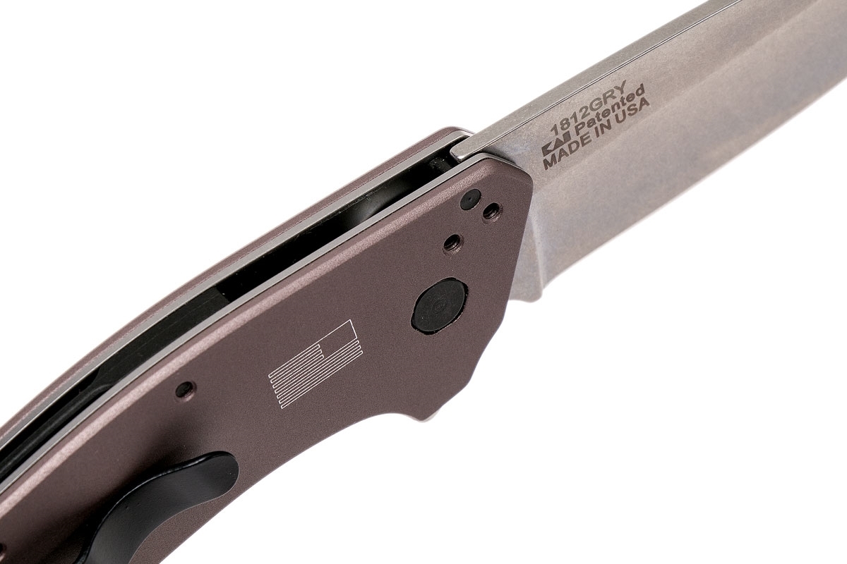 Складной нож Dividend KERSHAW 1812GRY, сталь 420HC, рукоять анодированный алюминий, серый - фото 8