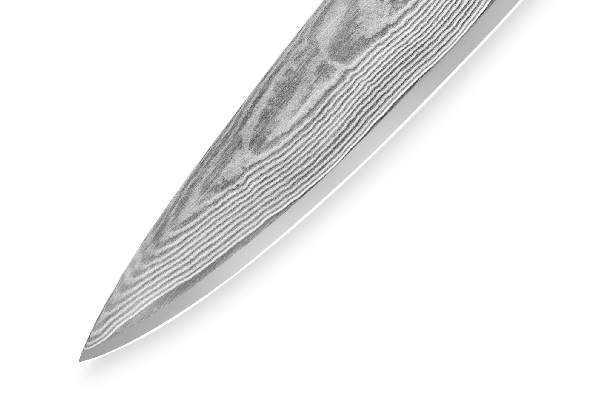 фото Нож кухонный для нарезки samura damascus sd-0045/y, сталь vg-10/дамаск, рукоять стеклотекстолит