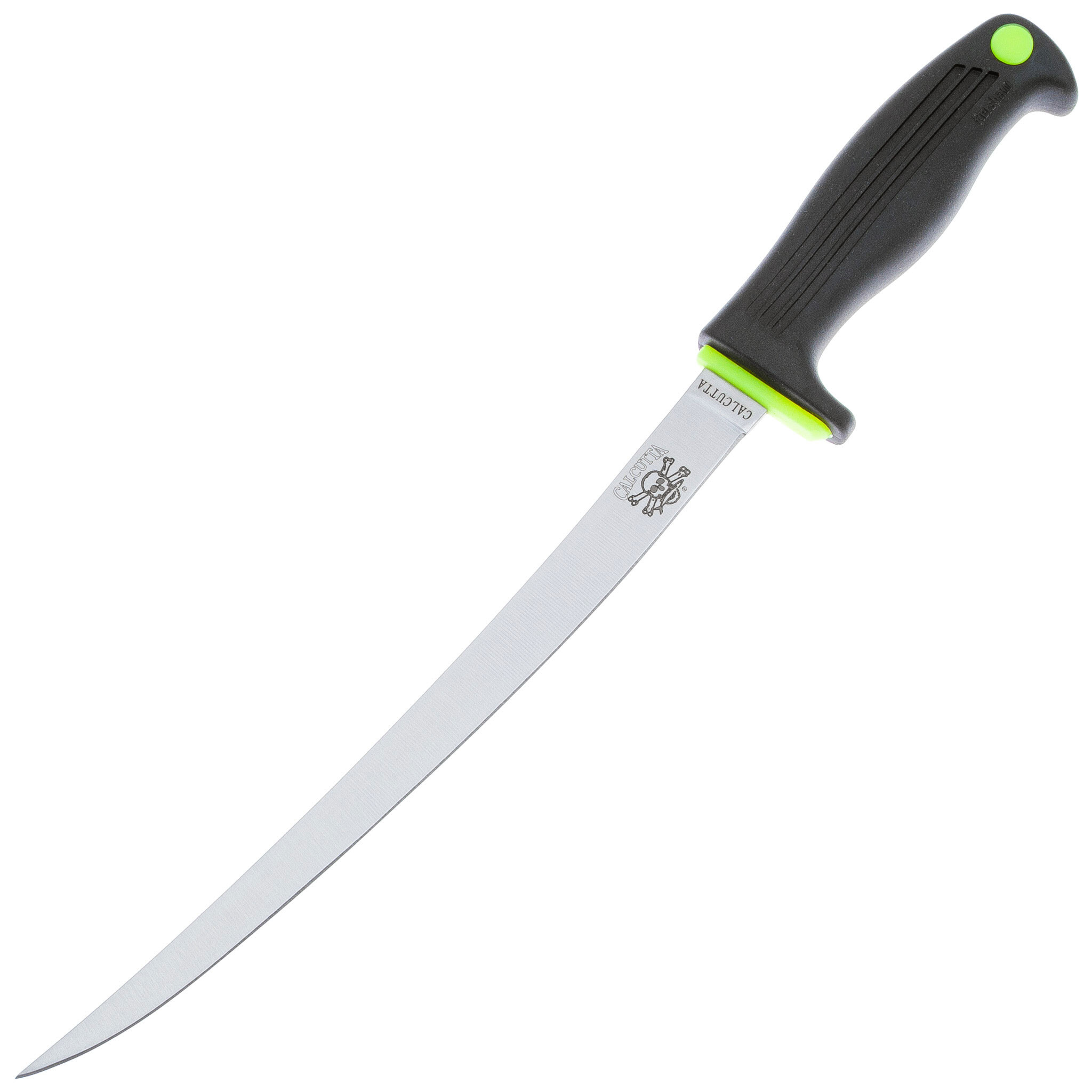 Нож филейный Kershaw Calcutta 9, сталь 420J2, рукоять пластик, черный нож складной зажим для денег al mar cash clip сталь 420j2 рукоять 420j2