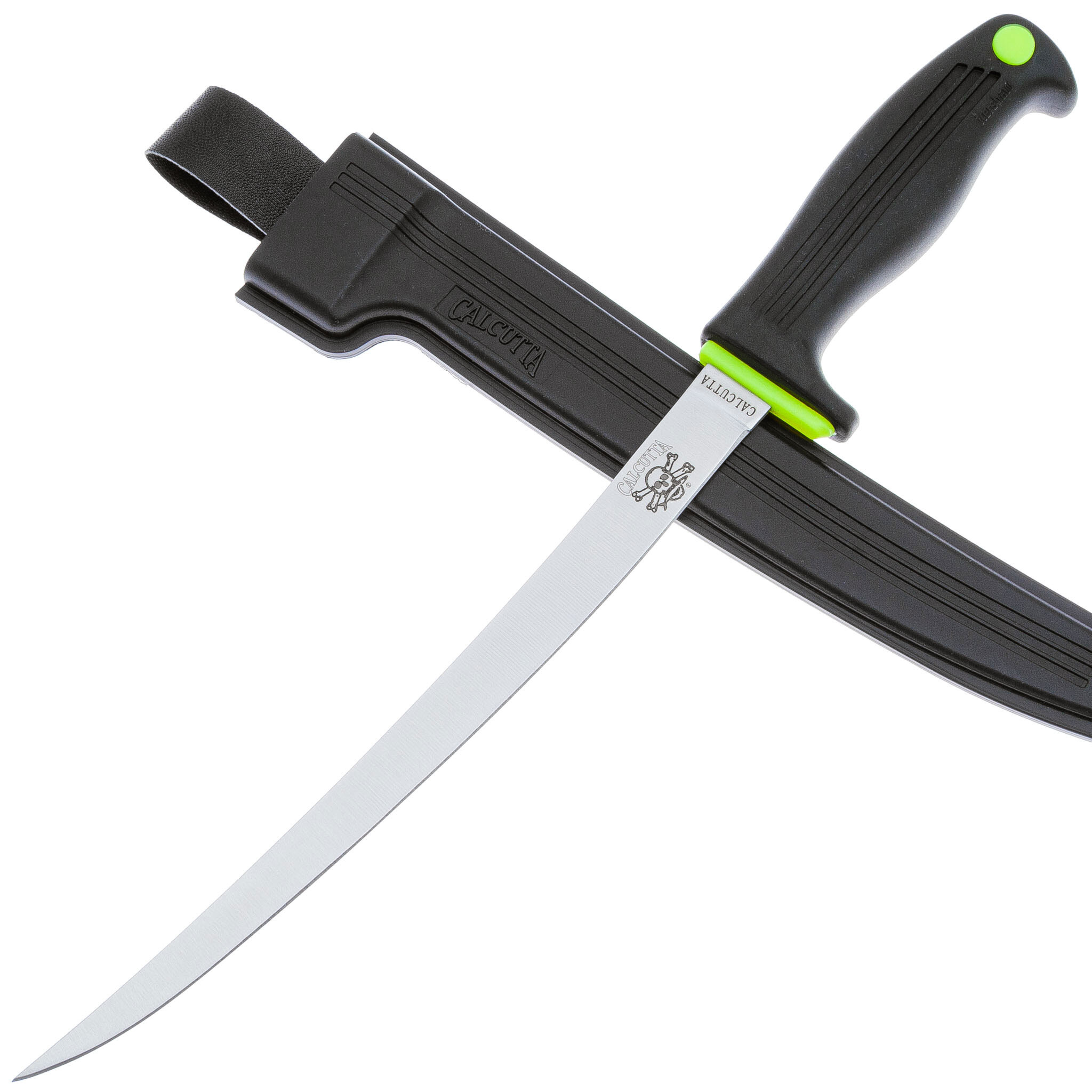 Нож филейный Kershaw Calcutta 9, сталь 420J2, рукоять пластик, черный - фото 3