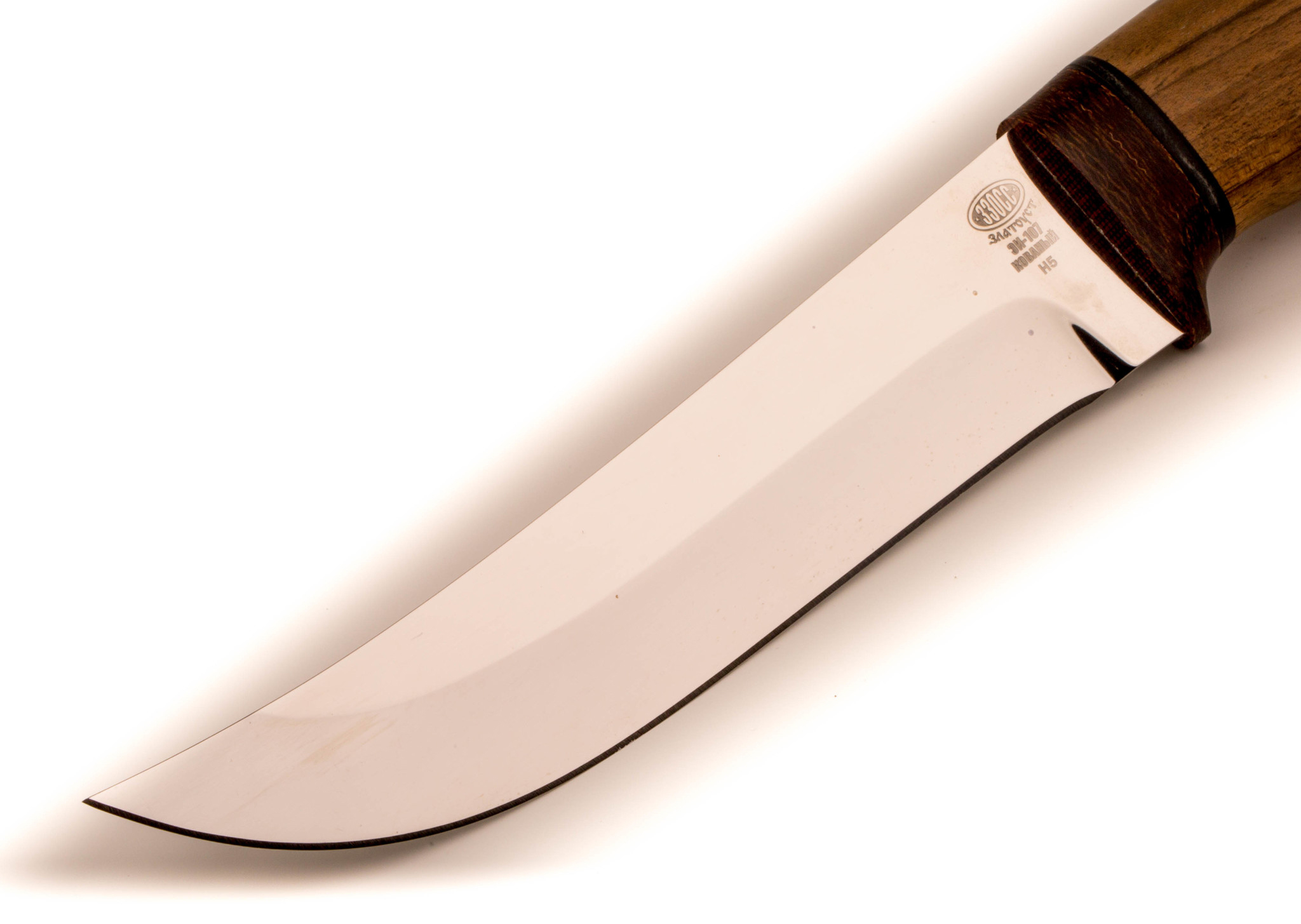Нож туристический Н5, сталь ЭИ-107, текстолит, орех - фото 3