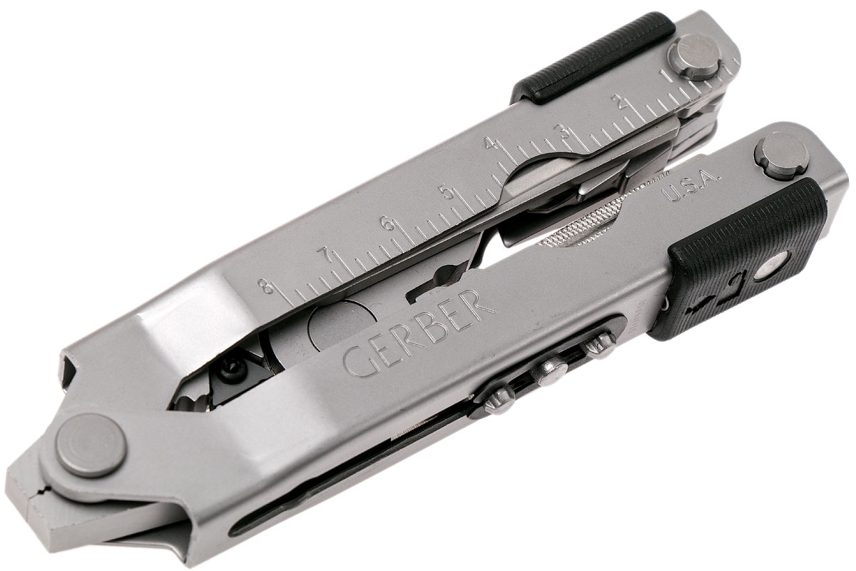 Мультитул Gerber - MP 600 Stainless Steel Bluntnose, сталь 420HC, серебристый, 7500 - фото 6