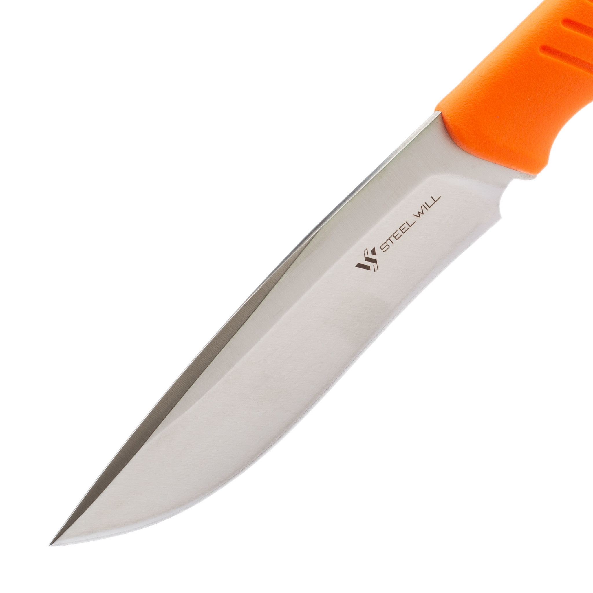 Нож Argonaut Steel Will, сталь AUS8, TPR оранжевый - фото 3