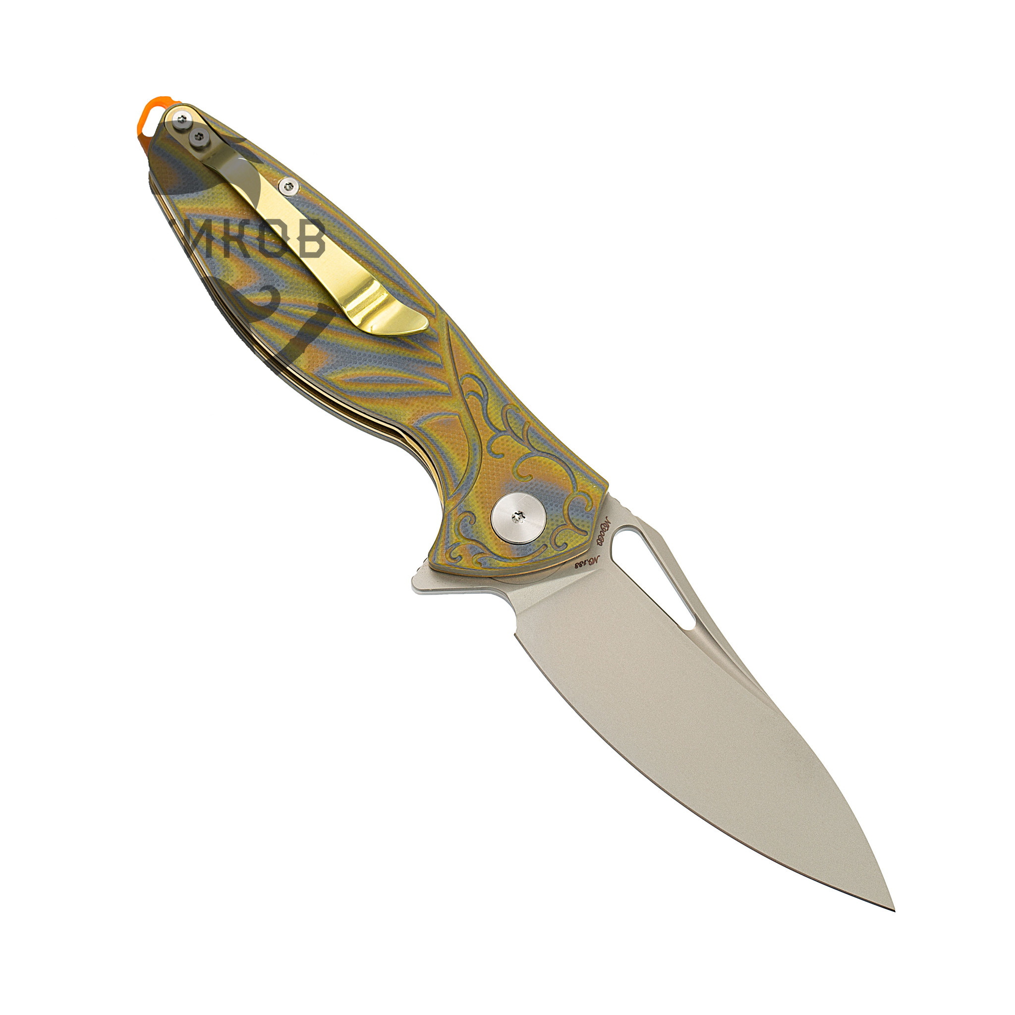 Нож складной Hummingbird Plus, сталь N690Co, Brown G10 от Ножиков