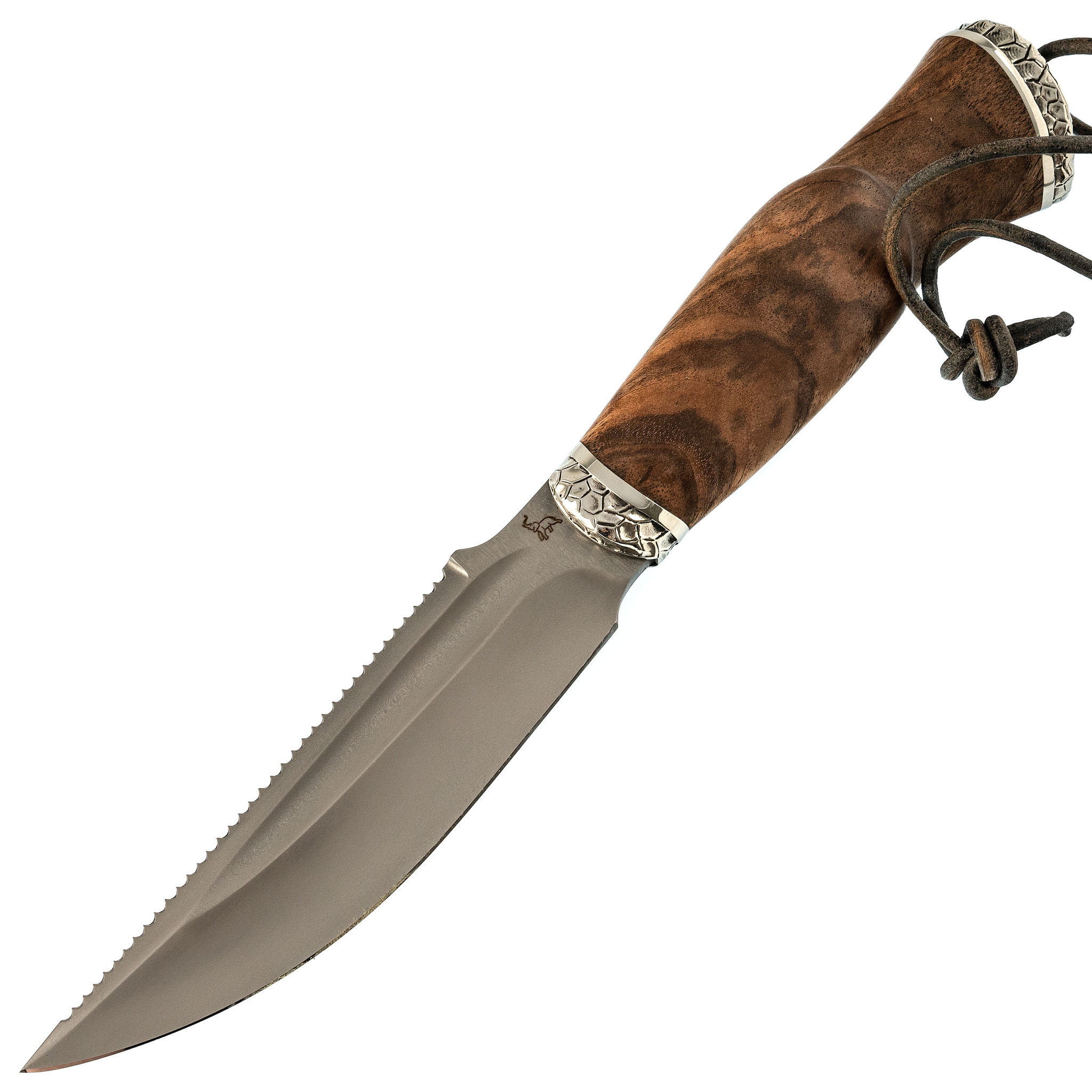 Нож Финка C17, сталь M390 орех, 245 мм Слон - фото 1