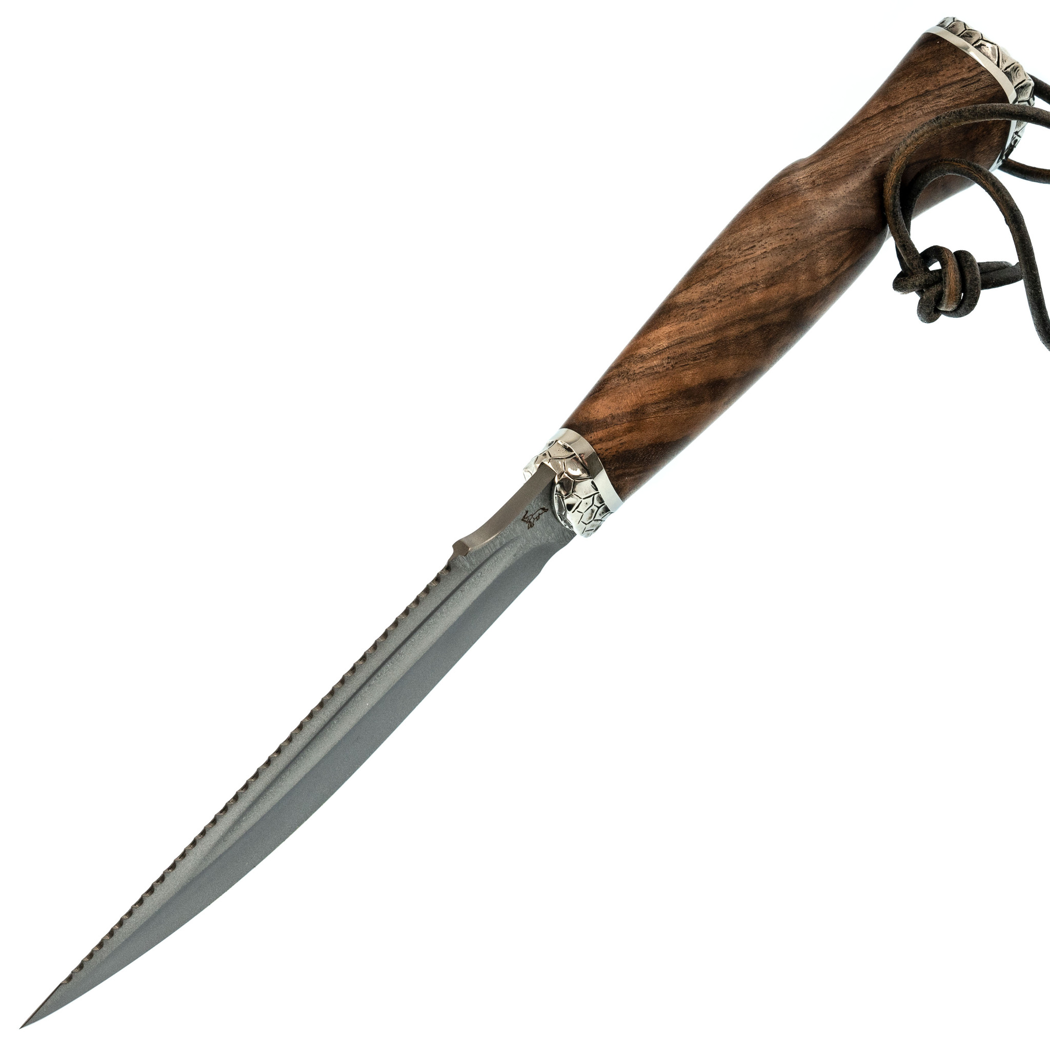Нож Финка C17, сталь M390 орех, 245 мм Слон - фото 2
