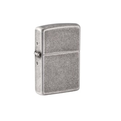 Фото Зажигалка ZIPPO Armor® с покрытием Antique Silver, латунь/сталь, серебристая