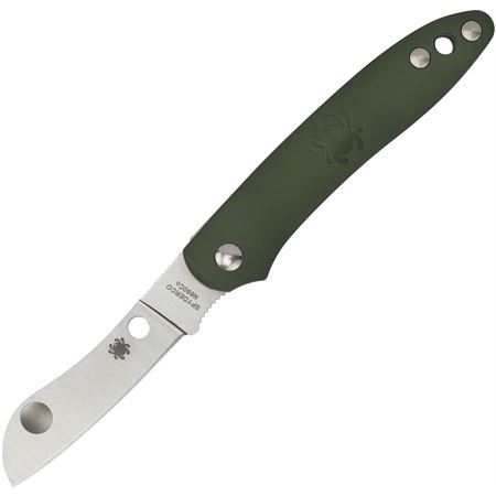 Складной нож Spyderco Roadie, сталь N690co, рукоять термопластичный эластомер