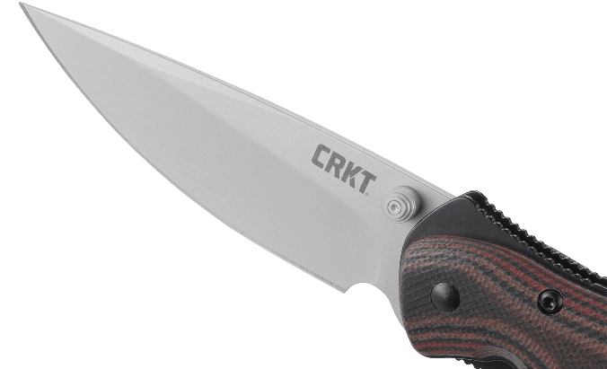 Полуавтоматический складной нож Endorser, CRKT 1105, сталь 8Cr14MoV Satin, рукоять стеклотекстолит G10 - фото 10