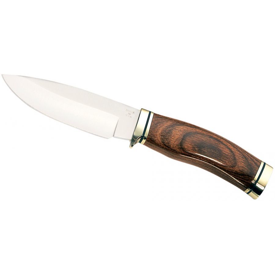 Нож Vanguard - BUCK 0192BRSDPO1, сталь 420HC, рукоять древесный пластик (орех) - фото 1
