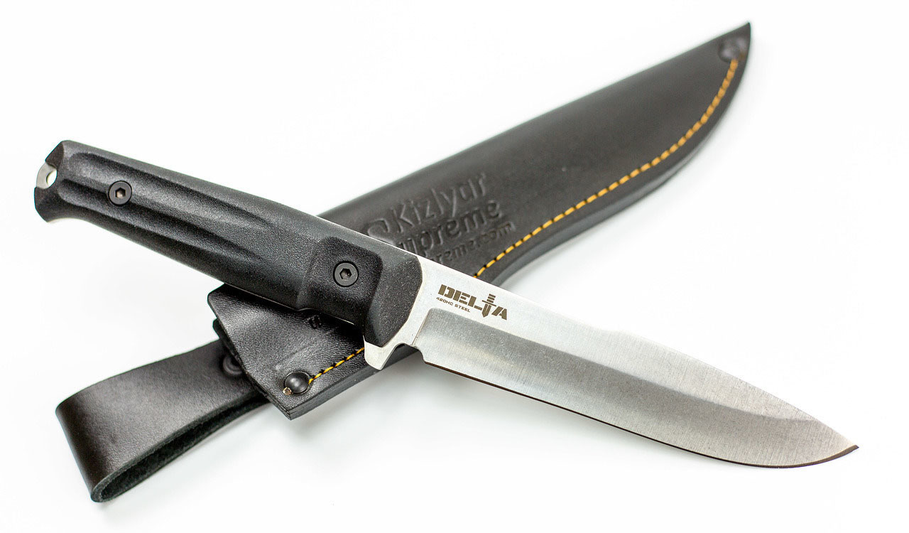 Тактический нож Delta 420HC, Satin+SW, Kizlyar Supreme
