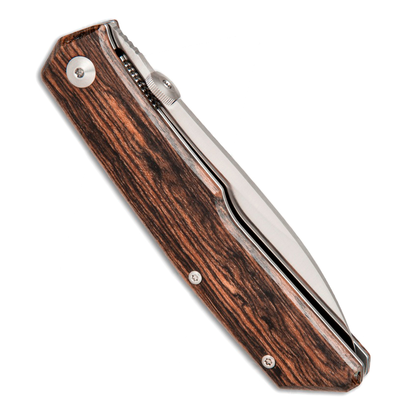 Складной нож Fox Terzuola, сталь N690, рукоять Bocote wood, коричневый от Ножиков