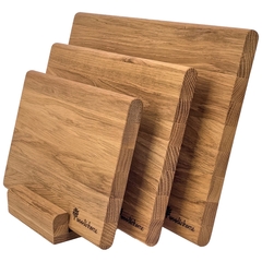 Фото Комплект из 3-х разделочных досок Woodinhome CB001ONKIT3, дуб
