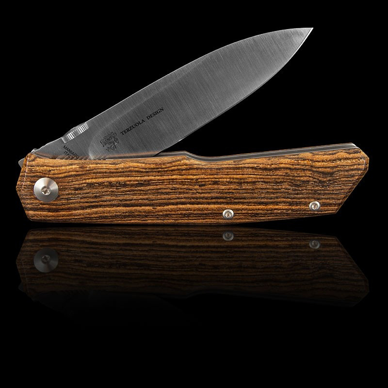 Складной нож Terzuola, сталь N690, дерево - фото 7