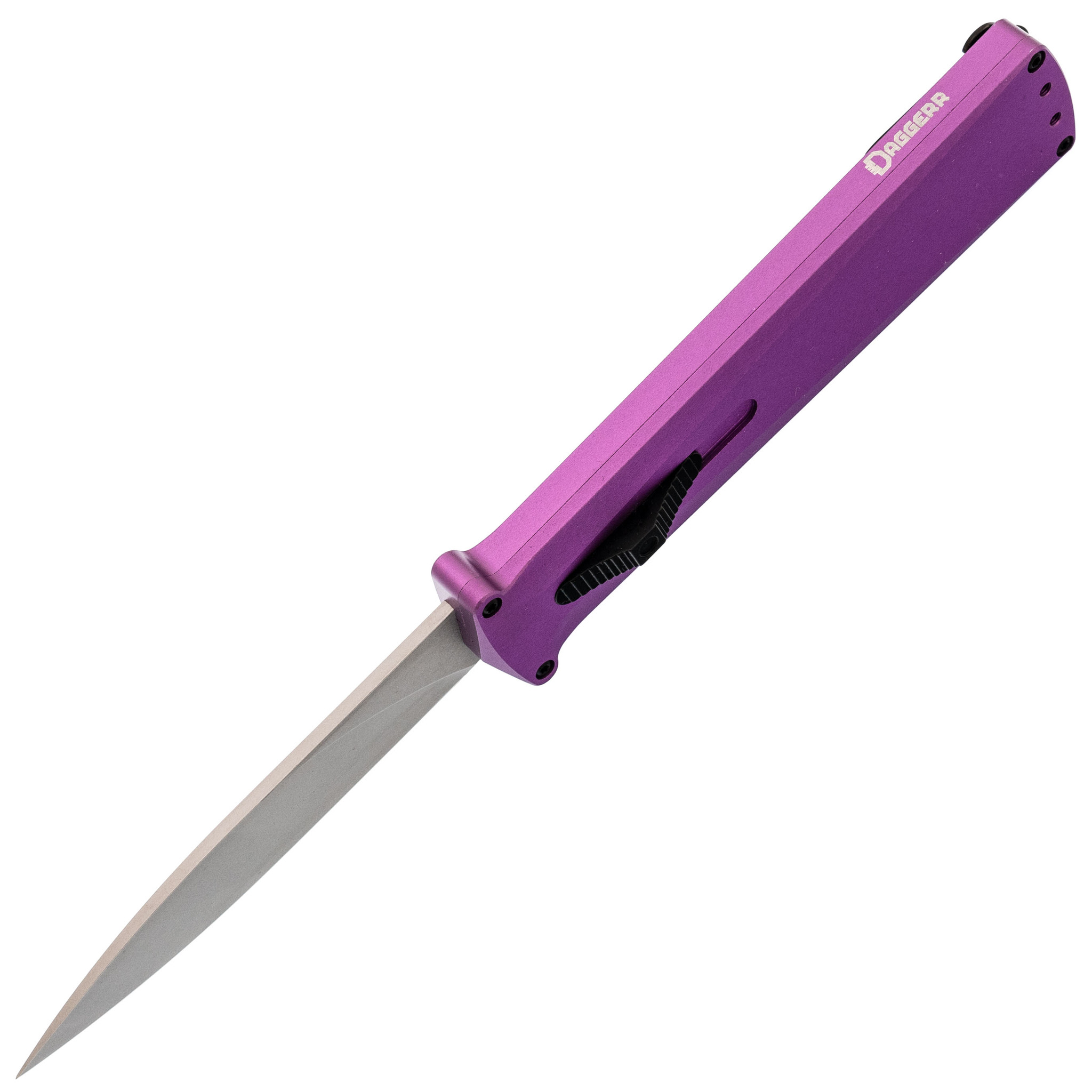 Автоматический нож Daggerr Кощей Slim Purple, сталь D2, рукоять алюминий - фото 2