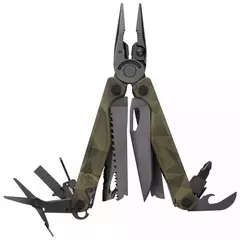 Фото Мультитул Leatherman CHARGE PLUS Woodland Camo, с нейлоновым чехлом