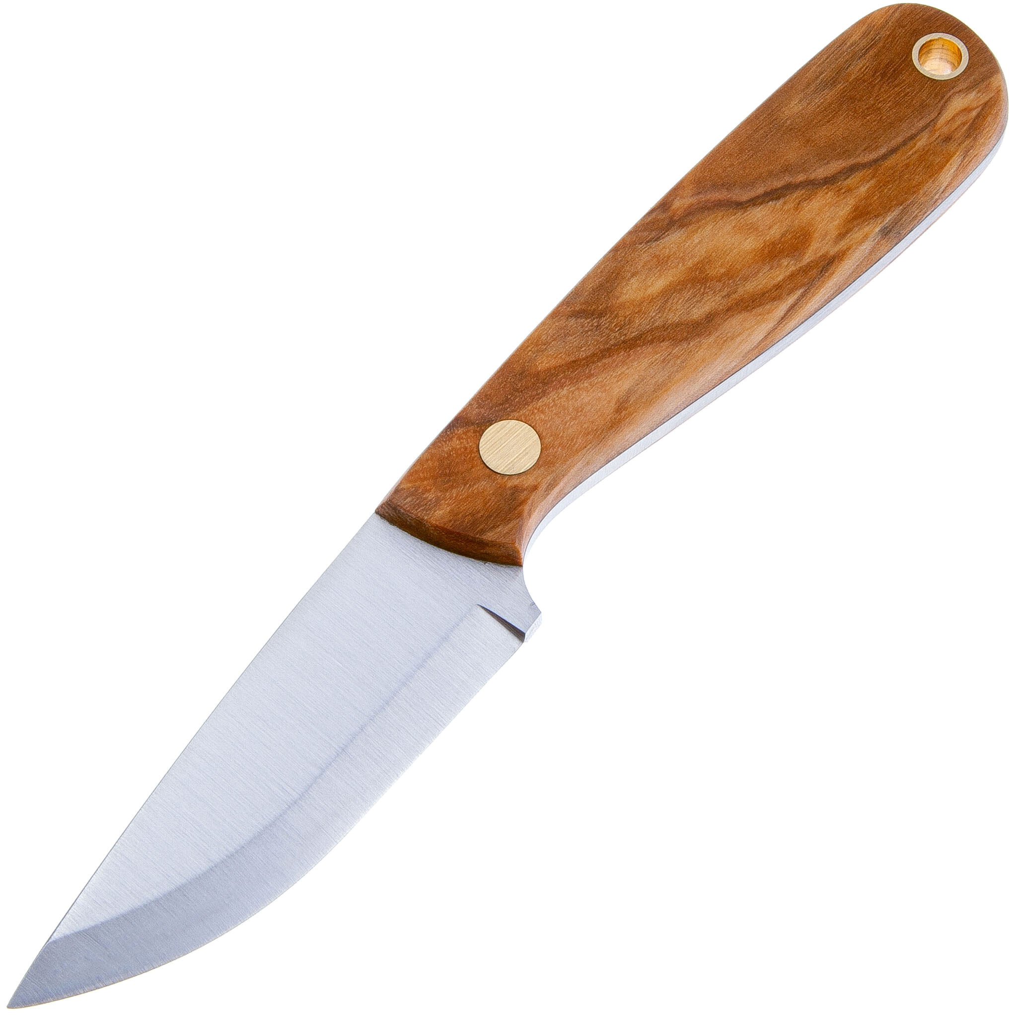 Нож Enzo Necker 70, оливковое дерево, сталь 12C27