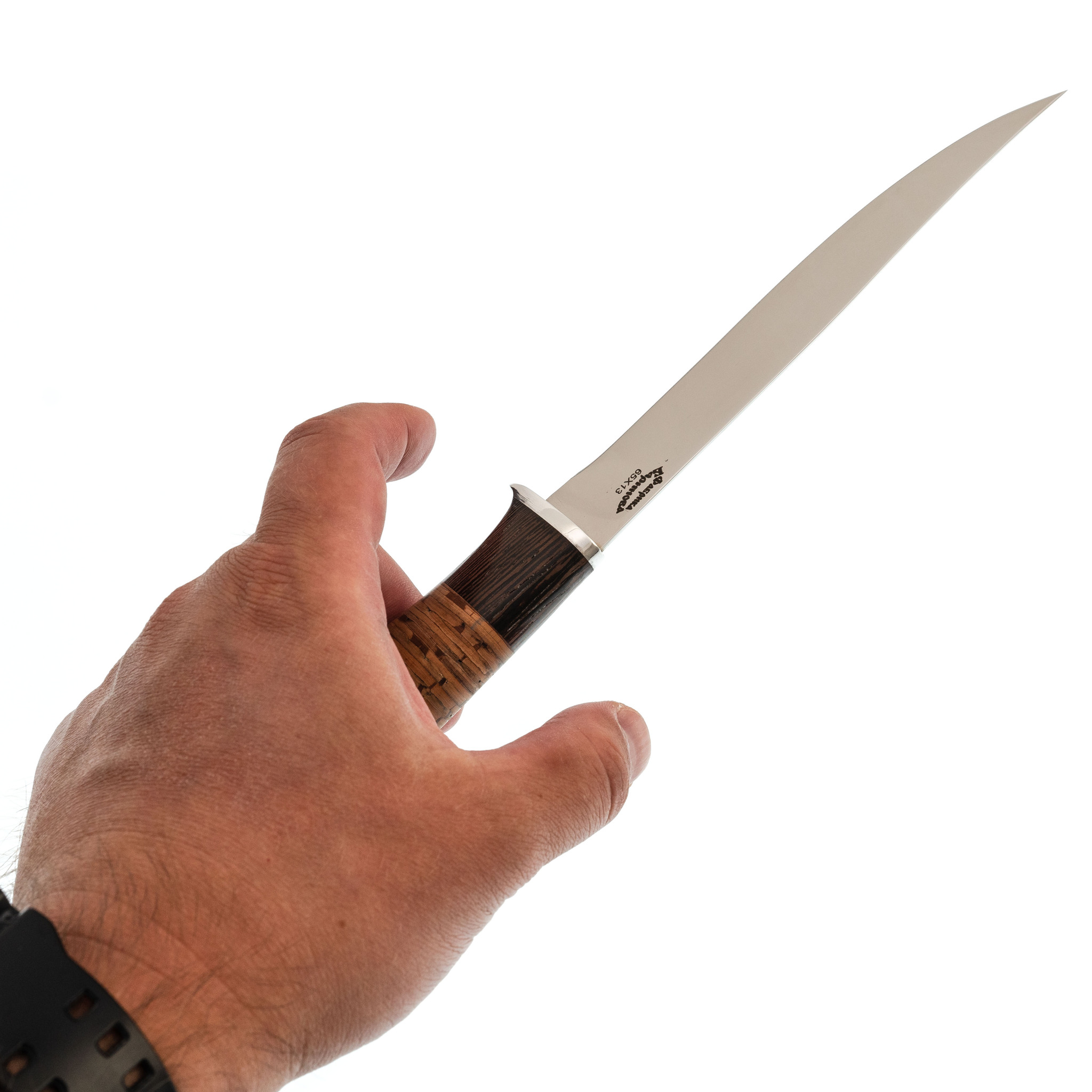 Нож Пескарь, кожа - фото 5