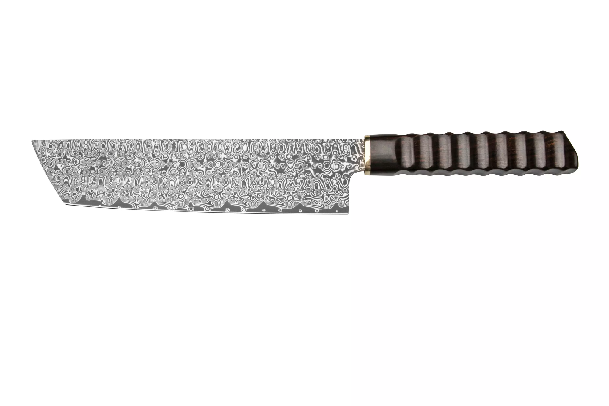 Нож кухонный Xin Cutlery Nakiri XC129 206мм, сталь VG-10, рукоять кап клена - фото 2