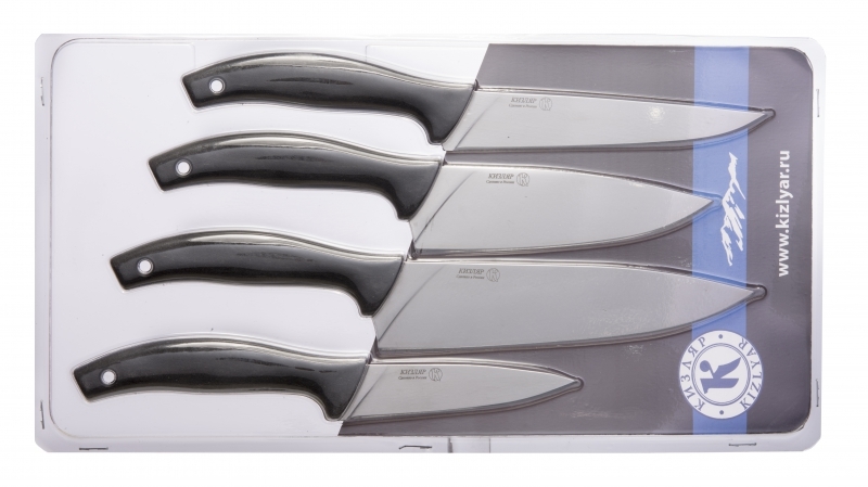 Набор кухонных ножей "Квартет", Кизляр от Ножиков