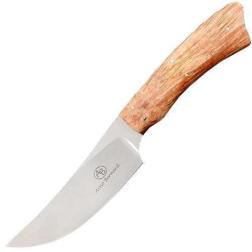 Нож с фиксированным клинком Arno Bernard Springbok, сталь N690, рукоять Spalted Maple