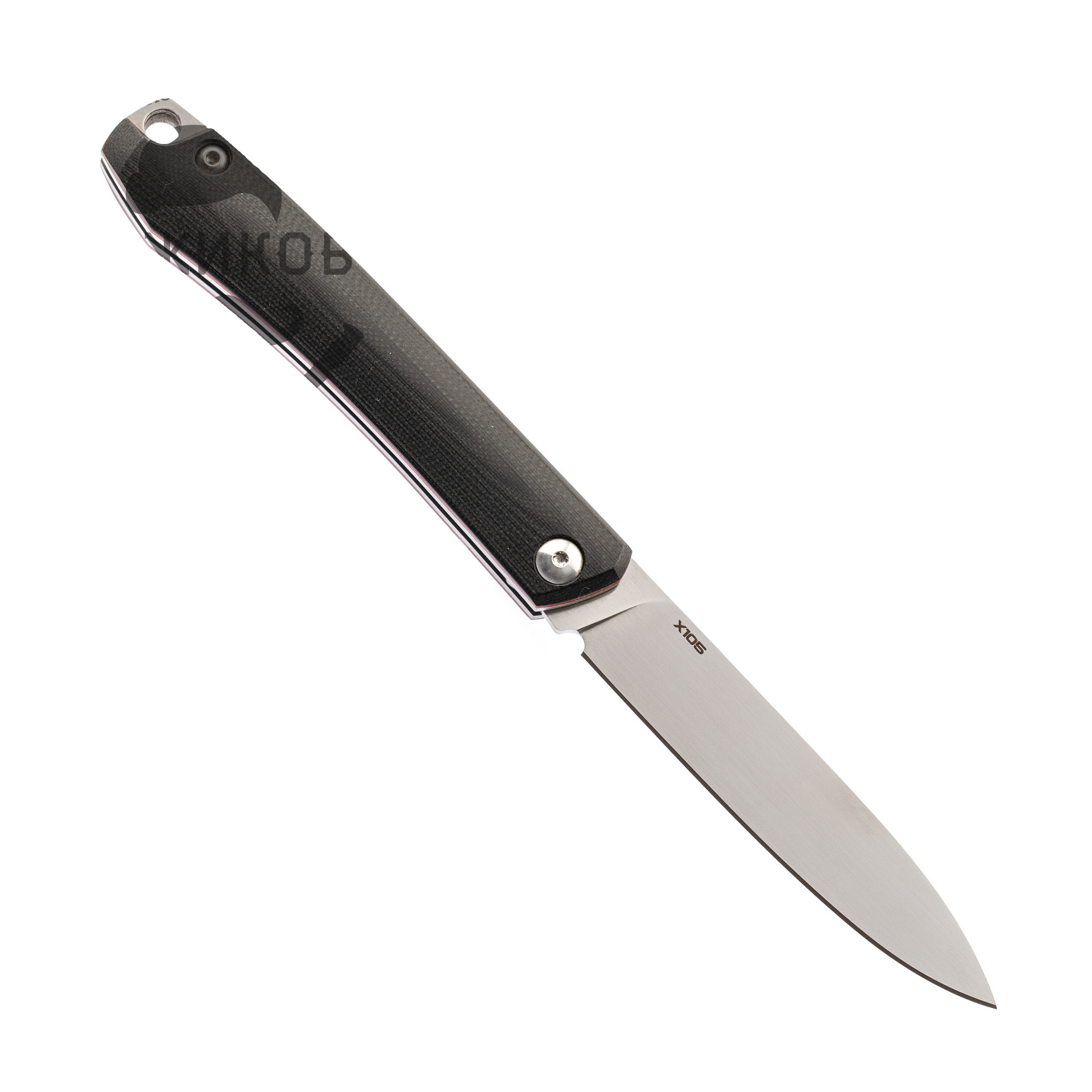 Складной нож Respect, сталь X105 Satin, G10 Black - фото 4