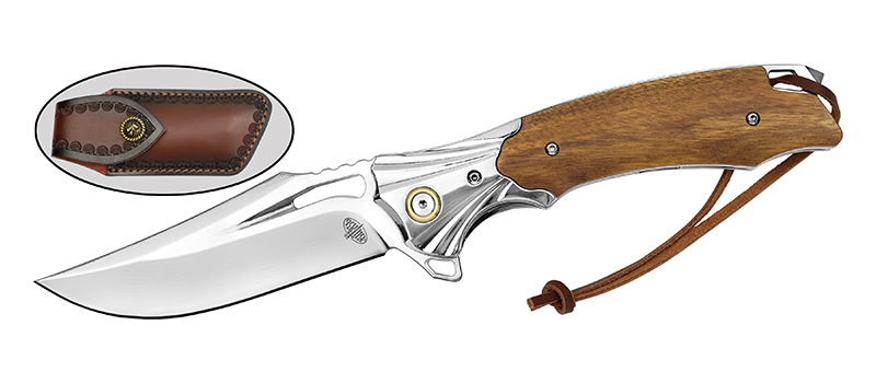 Складной нож Витязь B5292D, сталь Дамаск