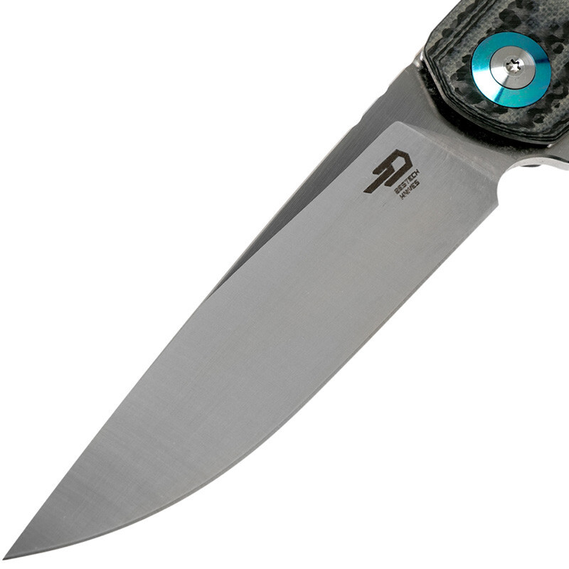 Складной нож Bestech Ascot, сталь D2, рукоять G10/Carbon - фото 3