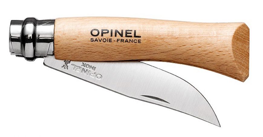 Нож складной Opinel №7 VRI Inox, сталь 12C27, рукоять бук от Ножиков