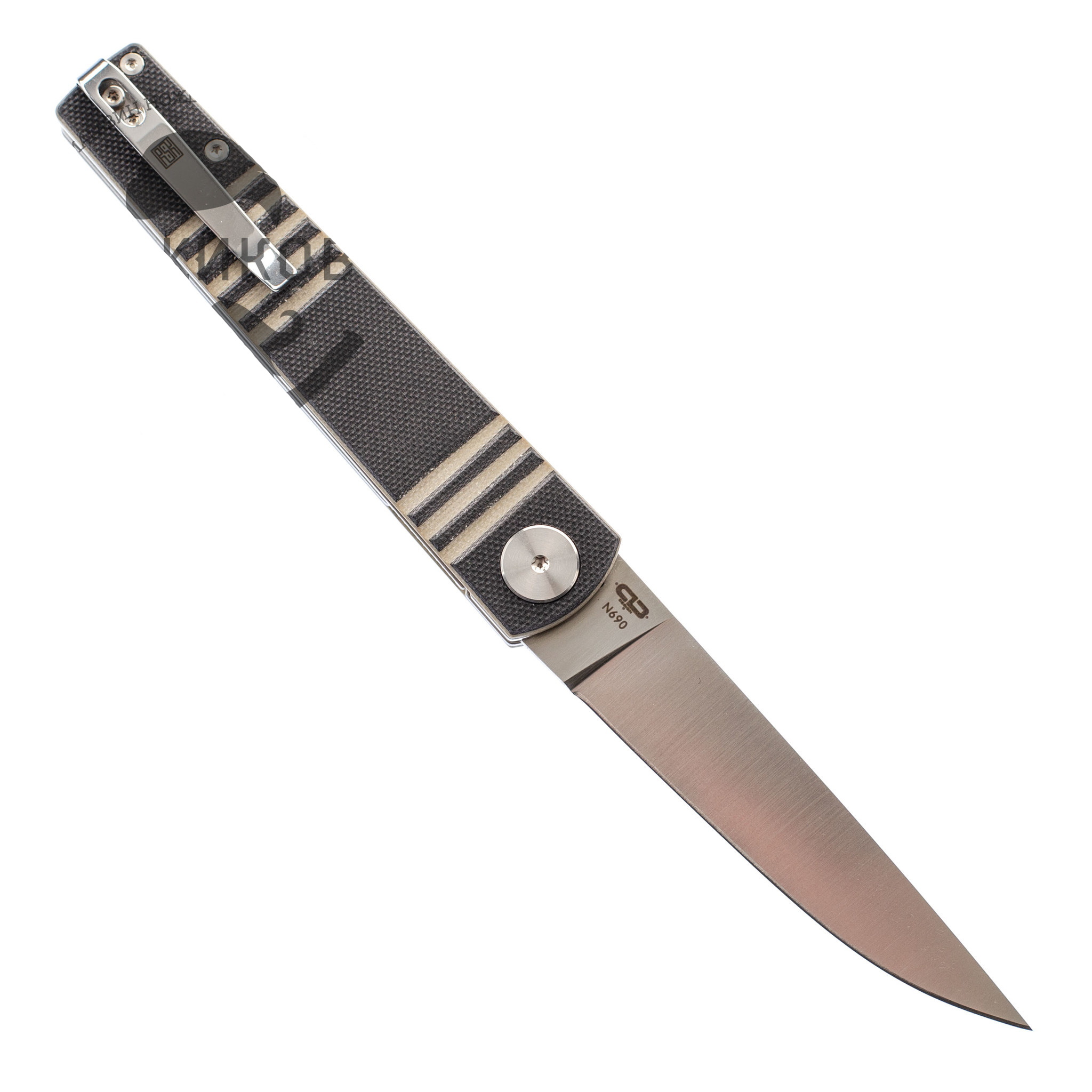 Складной нож Ippon 7241 RealSteel, сталь N690, рукоять  G10 - фото 3
